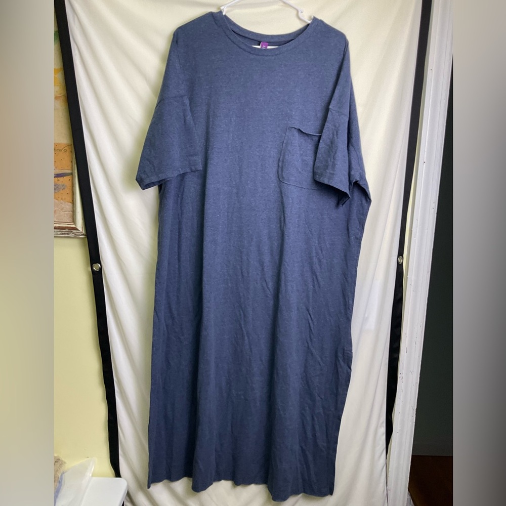 Adore Me Blue Maxi Sleep Tee